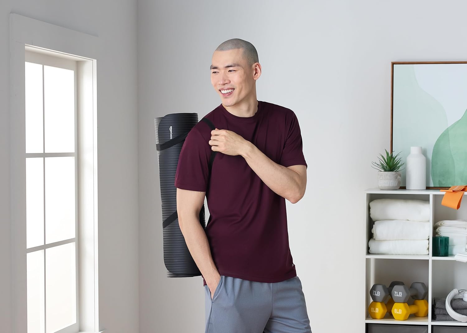 Amazon Basics Extra Thick Yoga Mat