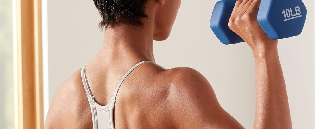 Amazon Basics Neoprene Dumbbell Hand Weights