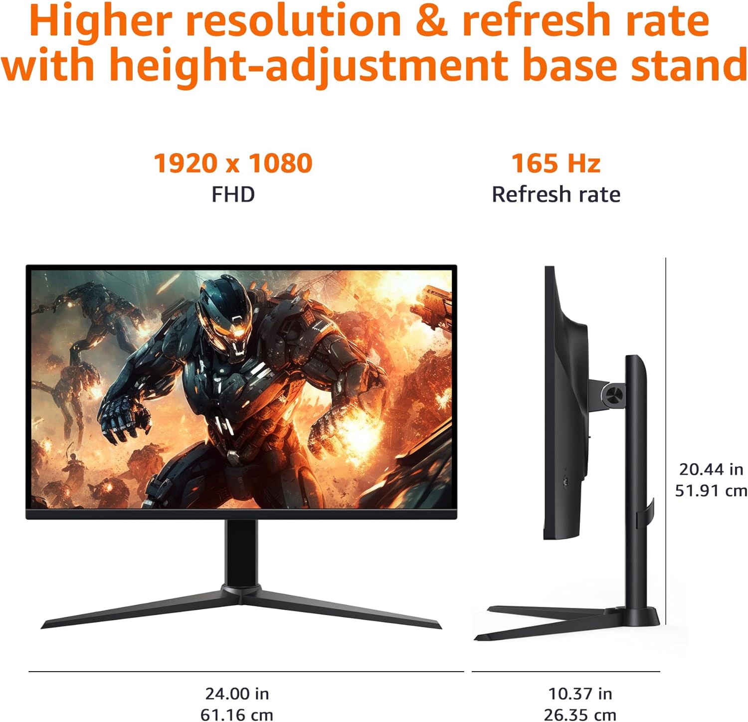 Basics 27 inch Gaming Monitor 165Hz 1080P